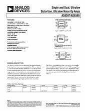 DataSheet AD8597 pdf